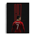 Cristiano Ronaldo 'CR7 Legacy' Portugal Back view Framed Graphic Art Poster