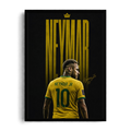 Neymar Jr 'Royal 10' Framed Graphic Art Poster
