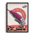 "Everything Comes Gradually (Fade Cut)" Vintage Arabic Pop-Art Framed Graphic Art Poste