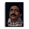EL HEROB - Ahmed Zaki" Cinematic Vintage Framed Graphic Art Poster