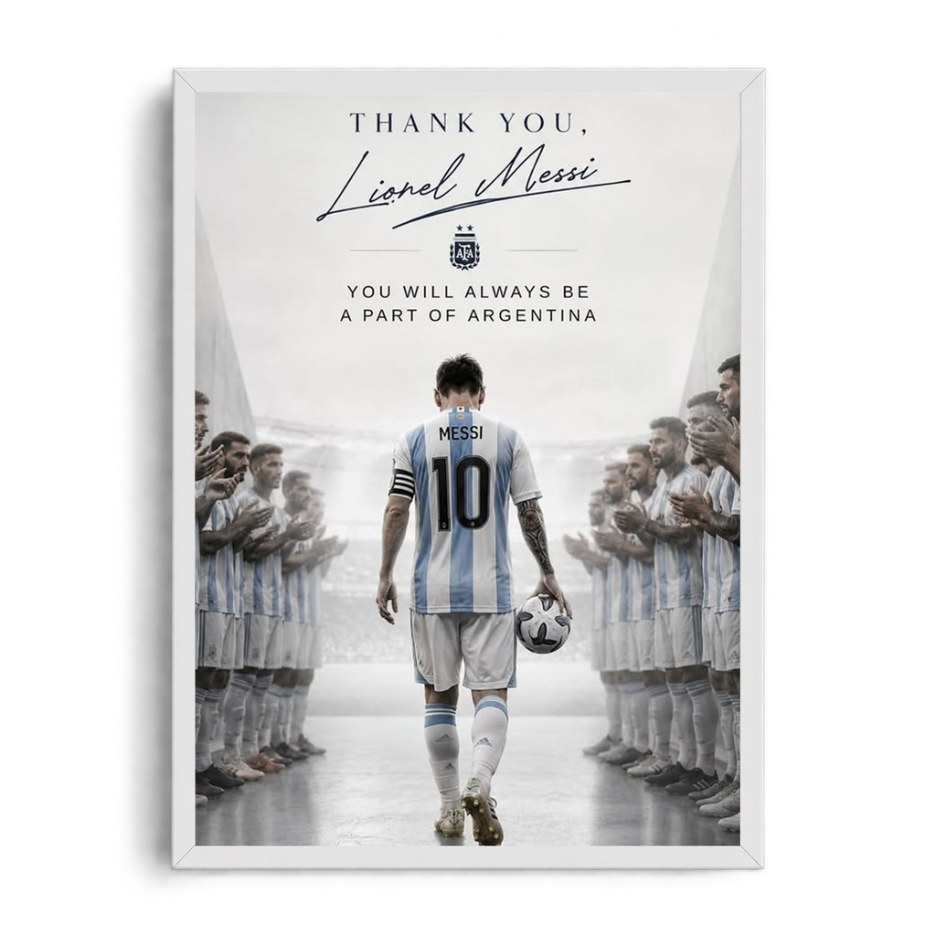 THANK YOU, LIONEL MESSI