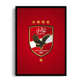 Al Ahly SC Club of the Century Crest" Regal Football Graphic Framed Art Poster