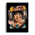 EMINEM - Slim Shady Collage" Streetwear Editorial Framed Graphic Art Poster