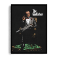 THE GODFATHER - Empire of Power" Vintage Cinema Framed Graphic Art Poster