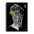 THE FACE OF STATUE" Modern Classical Art Framed Graphic Poster