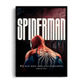 Spider-Man Retro Skyline & Responsibility Framed Art Print⁠