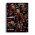 Spider-Man Infinity War Multi-Panel Comic Framed Art⁠