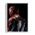 Spider-Man Back Profile Framed Art