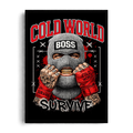 Cold World - Survive" Streetwear Fighter Graphic Art Poster