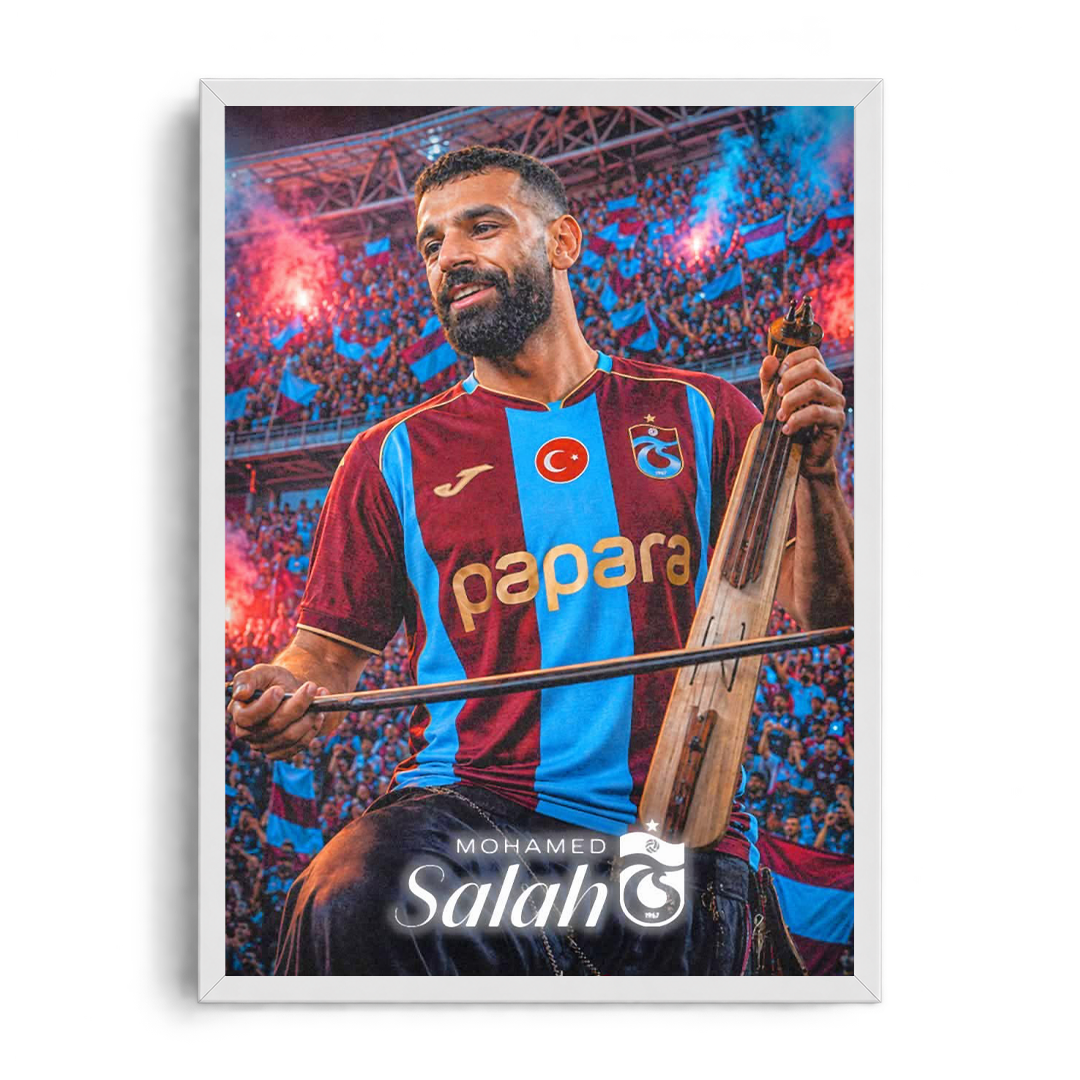 Mohamed Salah Maestro of Trabzonspor Stadium Framed Art