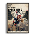 The Amazing Spider-Man 2 Clock Tower Cinematic Framed Art⁠