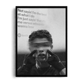 CR7 Vs Whoever Motivational Framed Art